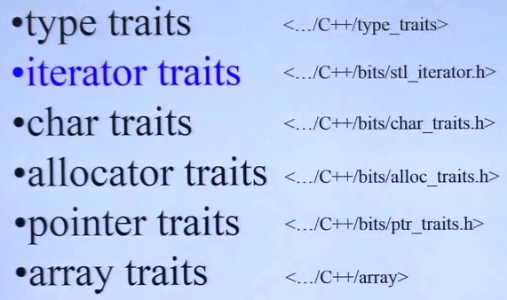 C++标准库（体系结构与内核分析）（侯捷第二讲）（OOP GP、分配器、容器之间关系、list、萃取机、v