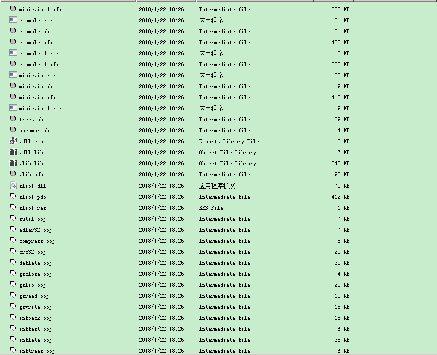 zlib1.2.11静态编译