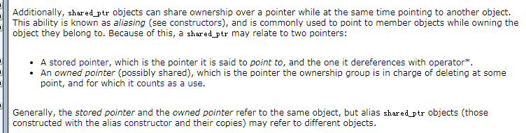 C++ std::shared_ptr : aliasing constructor && owner_before()