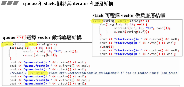 C++标准库分析总结(五)——<Deque、Queue、Stack设计原则>