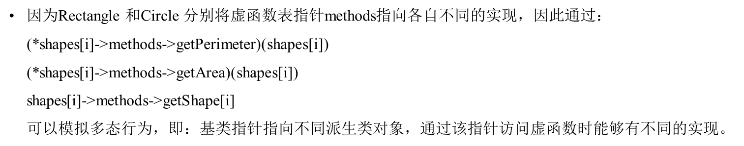 C语言实现多态—模仿C++虚函数表