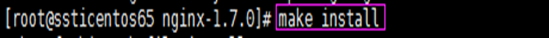 llinux 环境安装编译 nginx (源码安装包)