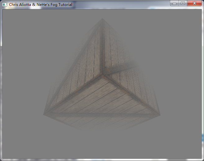 NeHe OpenGL教程 第十六课：雾