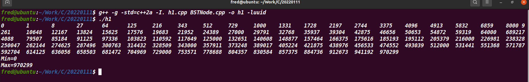 C++ BST stands for  Binary Search Tree include insertion and print elements,search target key,find min,/max