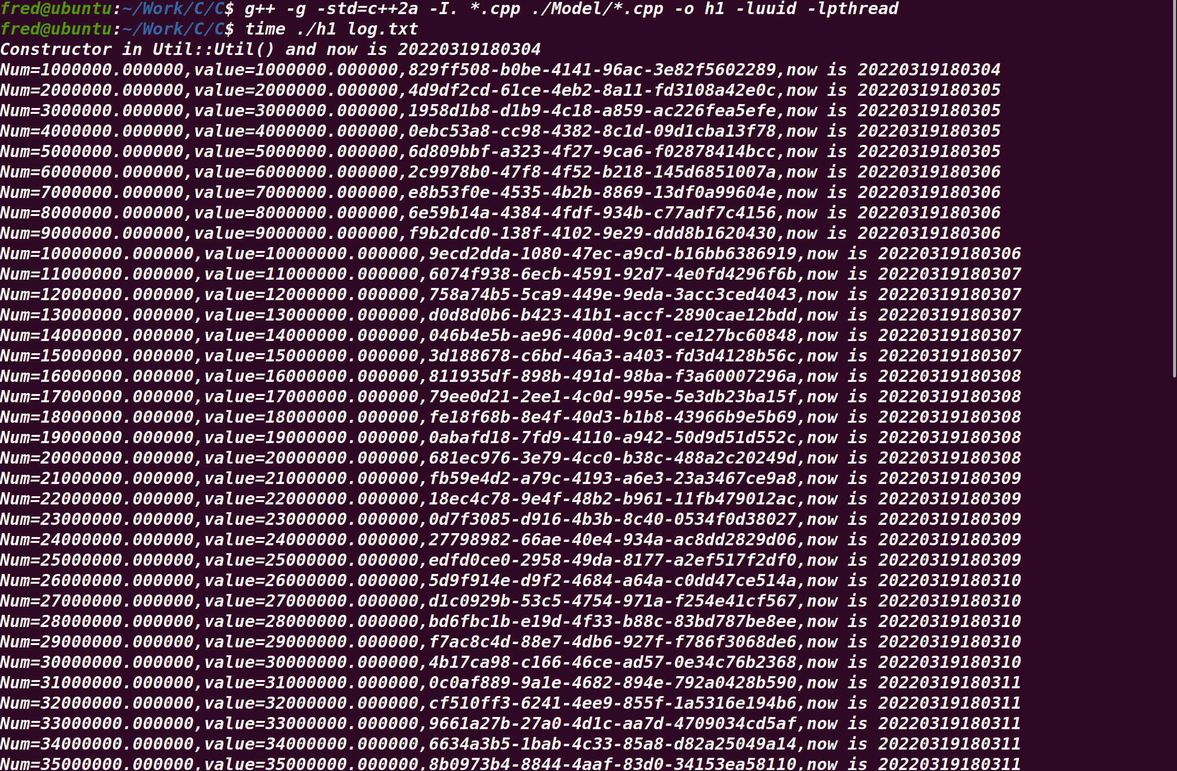 C++ write file and read file via fstream