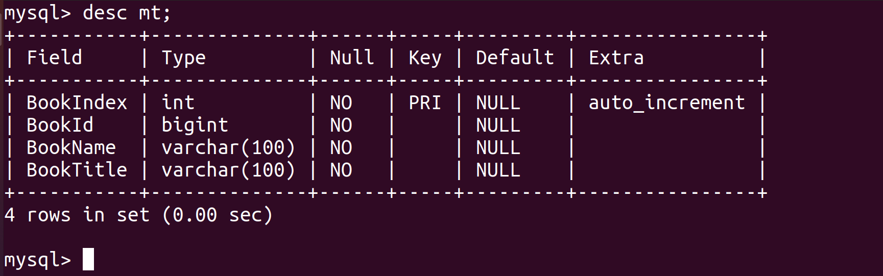 C++ insert into table in bulk