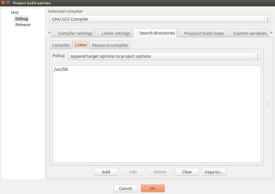 Ubuntu14.04 + CodeBlock13.12 + OpenCV2.4.11